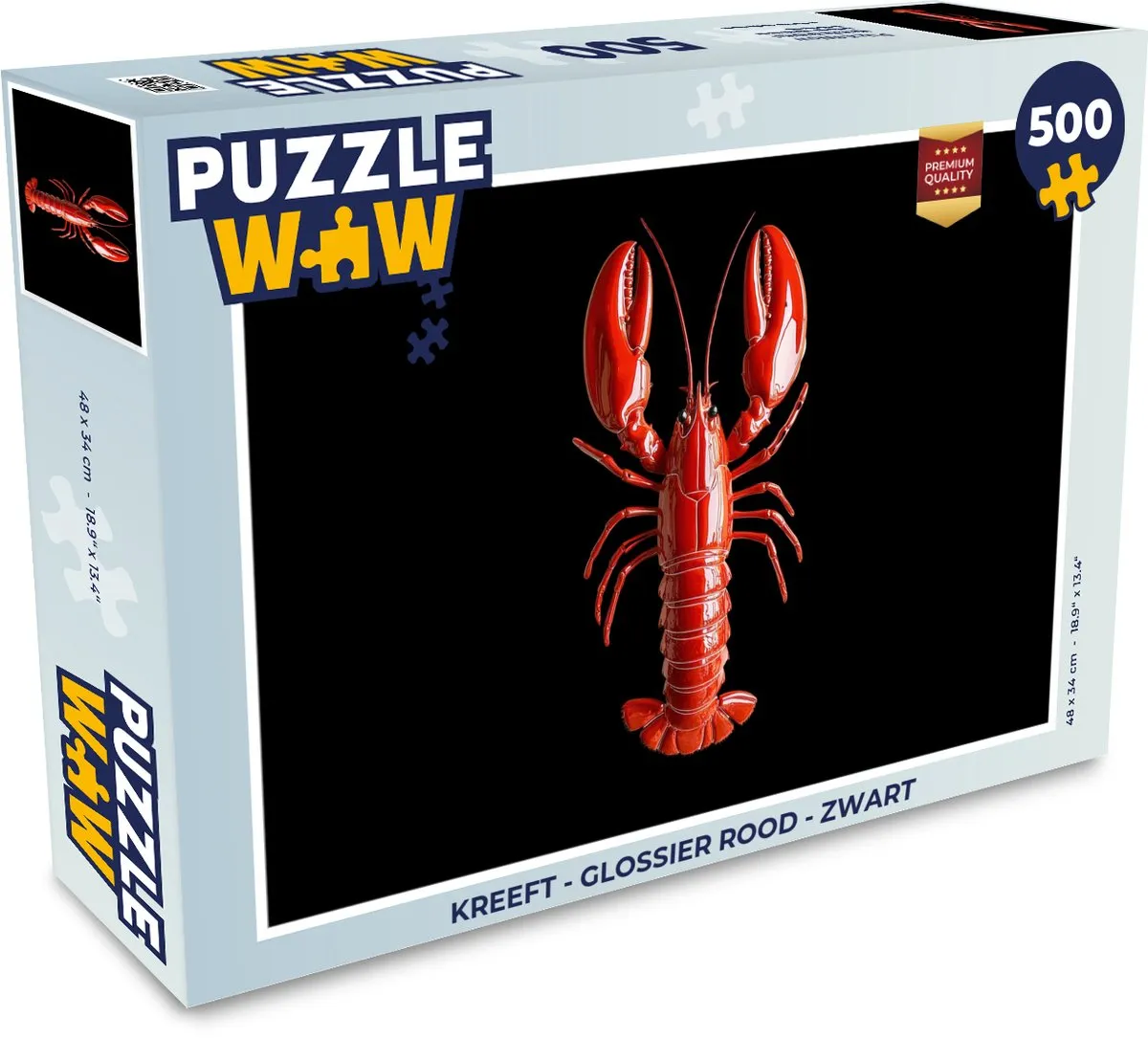 PuzzleWow Kreeft Puzzel 500 Stuks