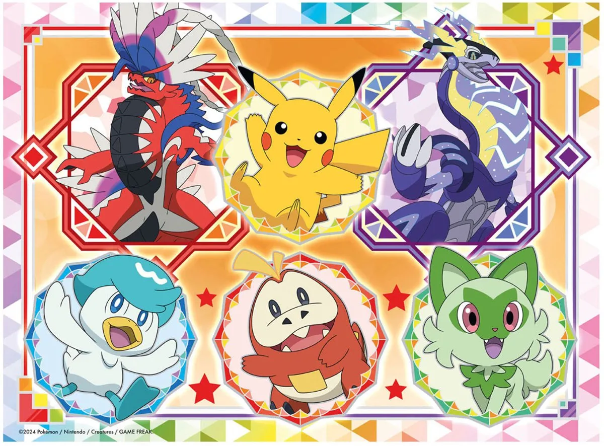 Ravensburger Pokémon Legpuzzel 100 XXL Stukjes - 12001075 - Multicolor