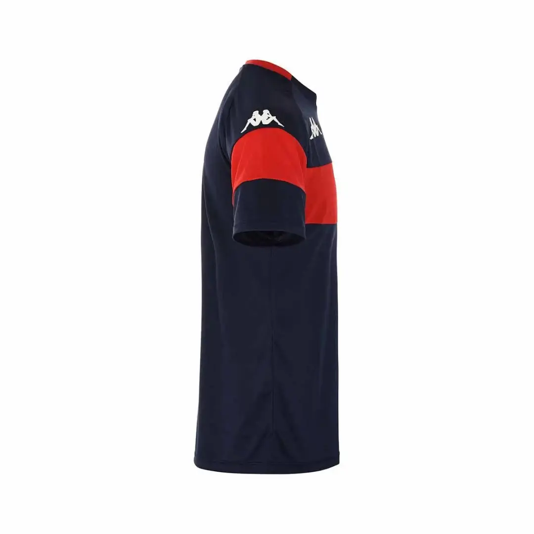 Kappa Dareto T-shirt - 8 Years - M - Rood/Blauw