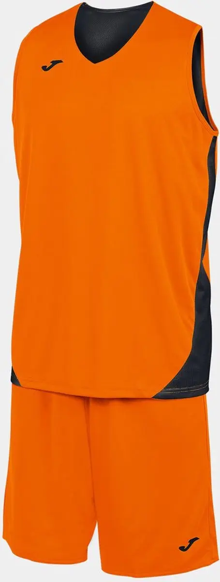 Joma Kansas Set Zonder Mouwen - L - Oranje/Zwart - afbeelding 3 van 5