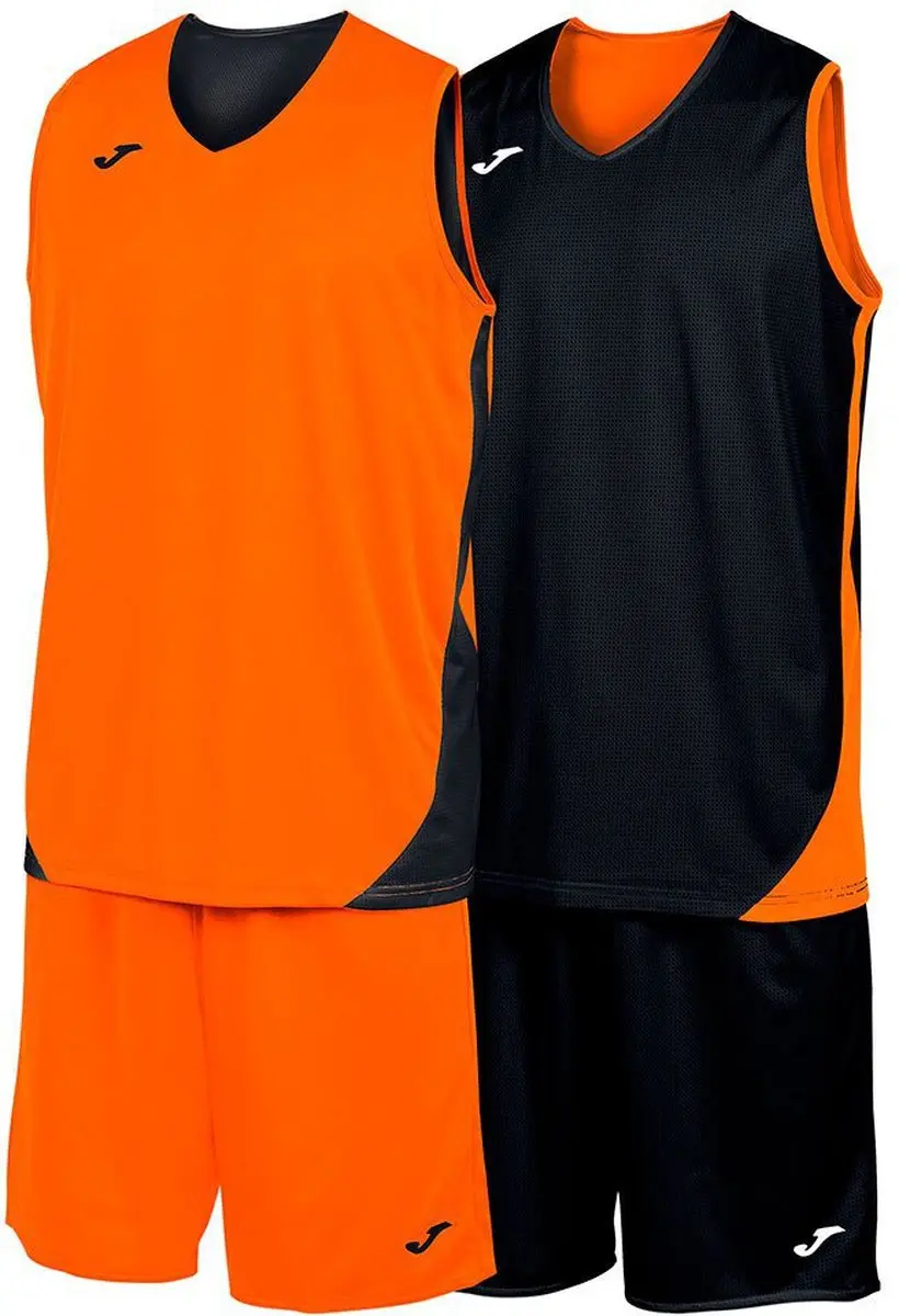 Joma Kansas Set Zonder Mouwen Oranje,Zwart L Man