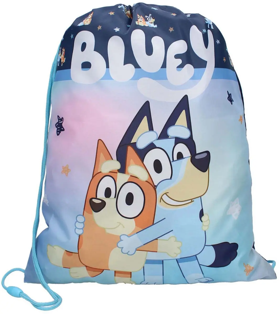 Bluey Gymtas - 40cm - Blauw - afbeelding 4 van 4