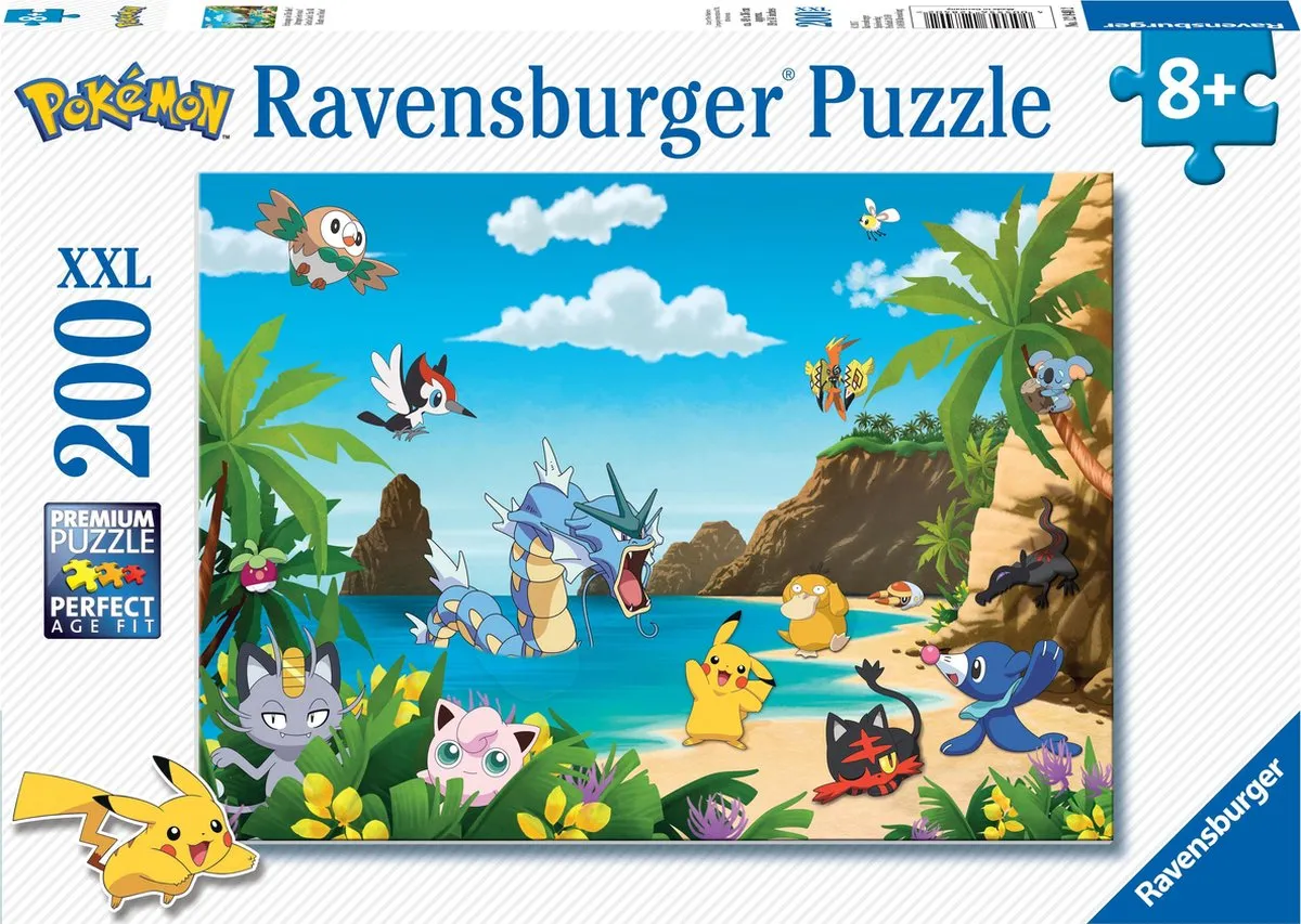 Ravensburger Pokémon Legpuzzel 200 Stuks - Multicolor
