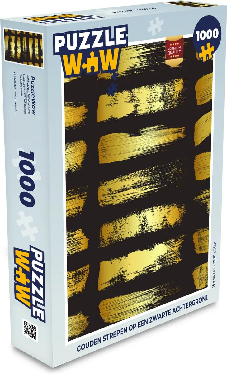 PuzzleWow Legpuzzel 1000 Stuks