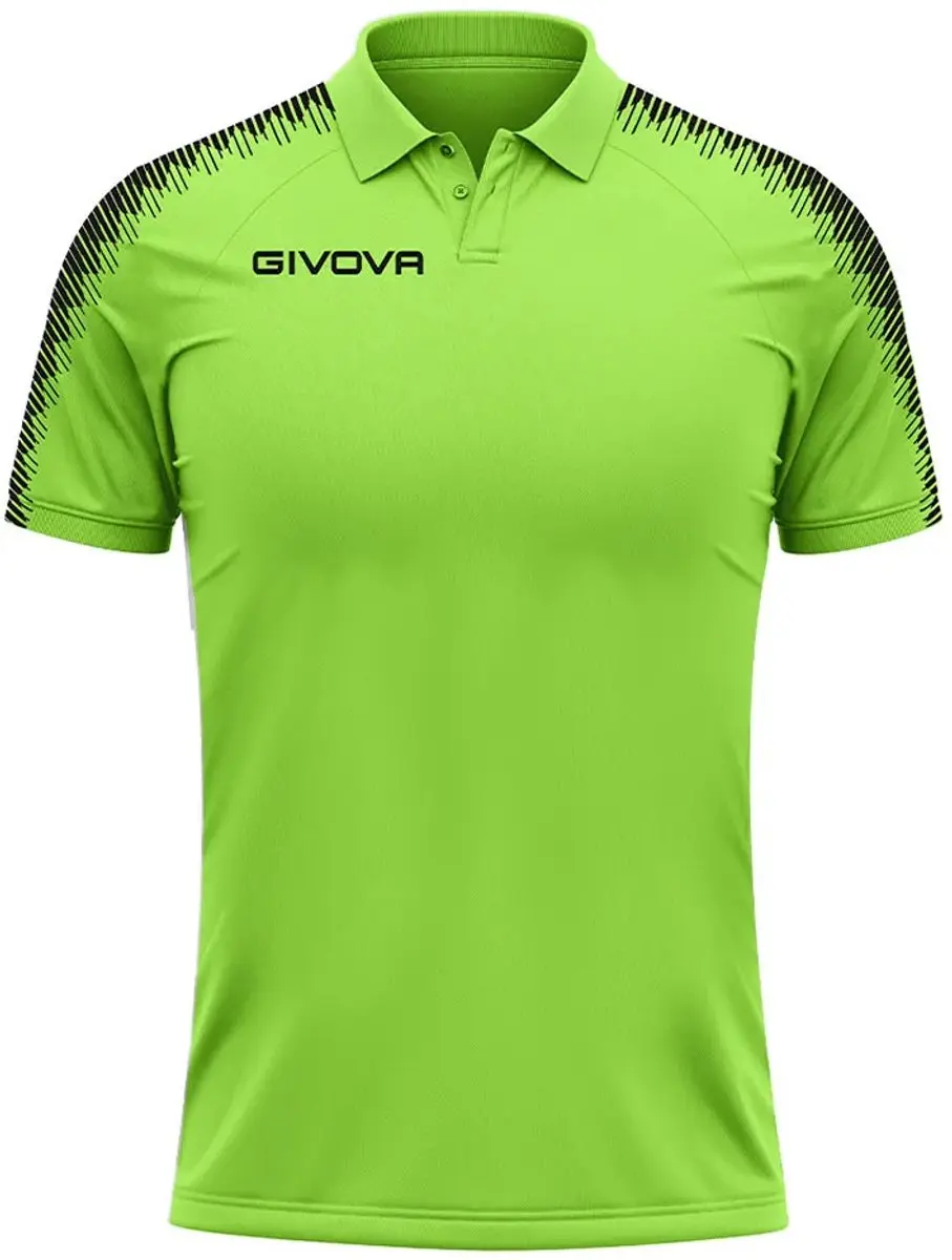 Givova Club Poloshirt - Groen - Maat L - afbeelding 4 van 6