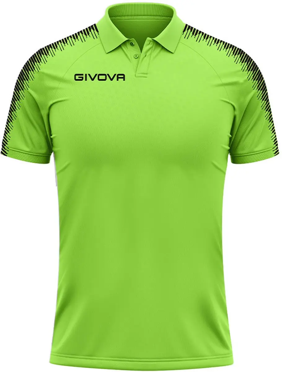 Givova Club Poloshirt - Groen - Maat L - afbeelding 3 van 6
