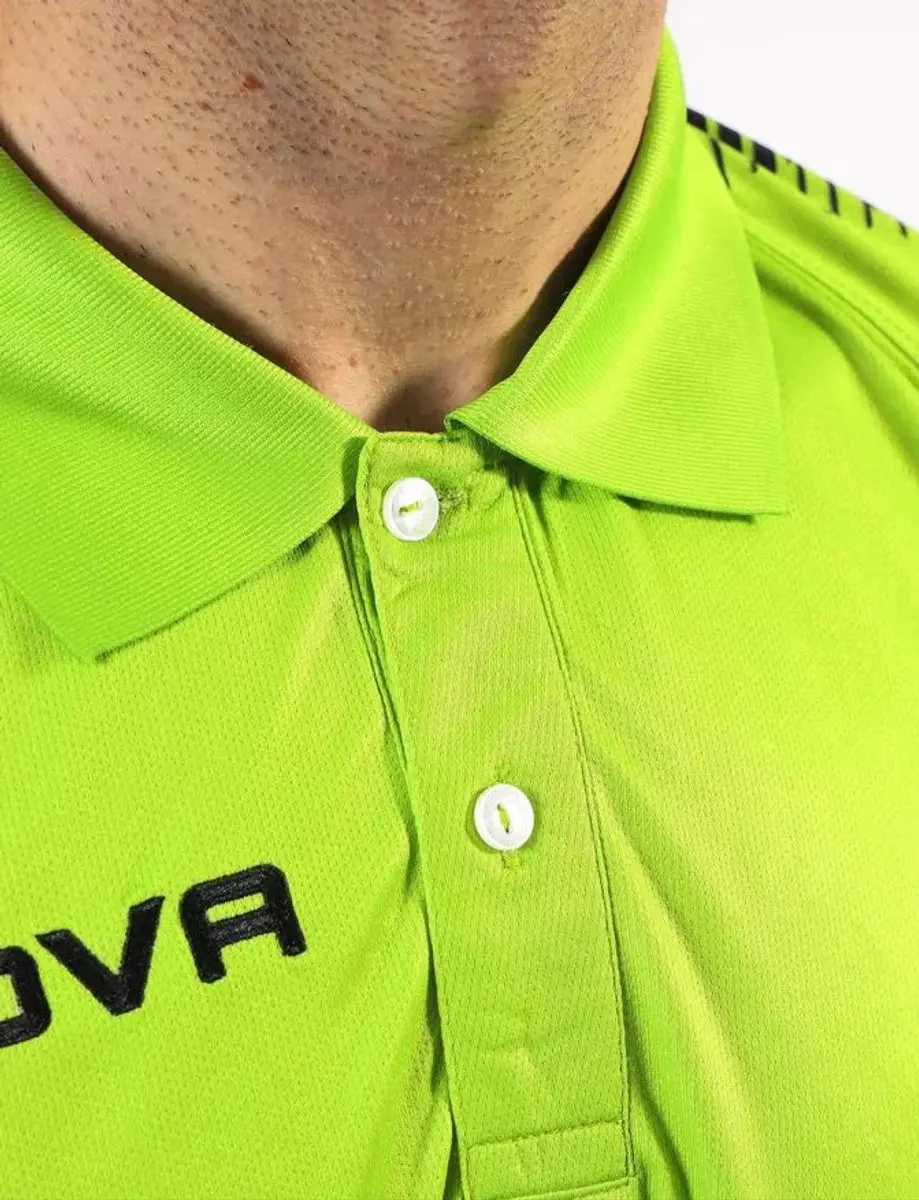 Givova Club Poloshirt - Groen - Maat L - afbeelding 6 van 6
