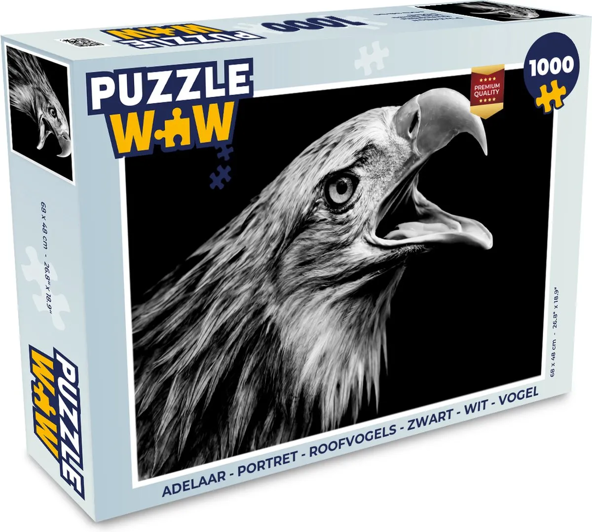 PuzzleWow Adelaar Legpuzzel 1000 Stuks