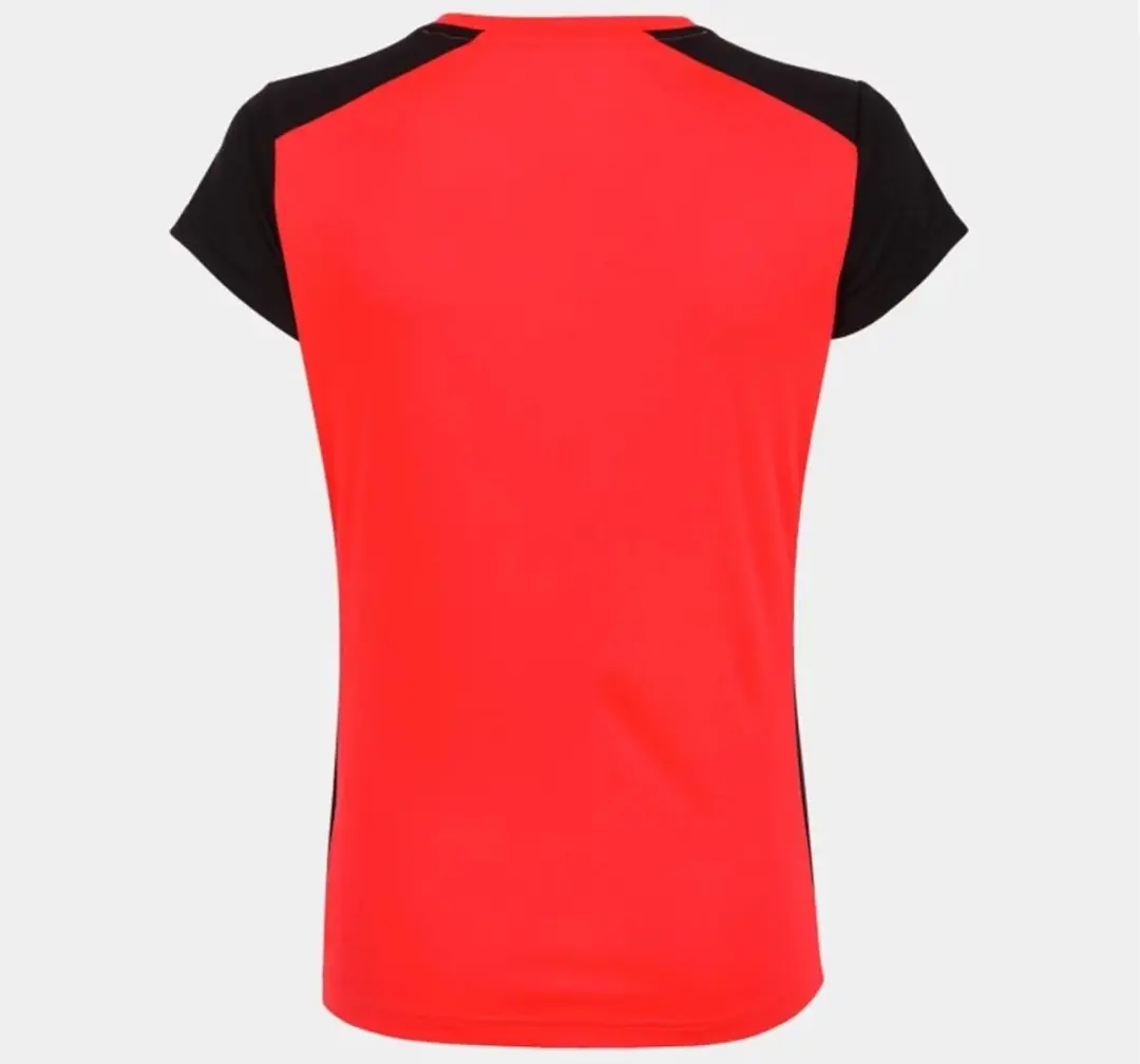 Joma Record II Fluor T-shirt Dames - M - Koraalgroen