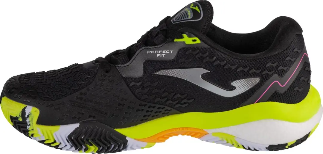 Joma Smash Men 2401 TSMAW2401C Tennisschoenen - AG Zwart - afbeelding 2 van 4