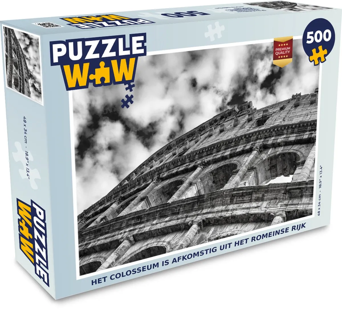 PuzzleWow Colosseum Legpuzzel 500 Stuks