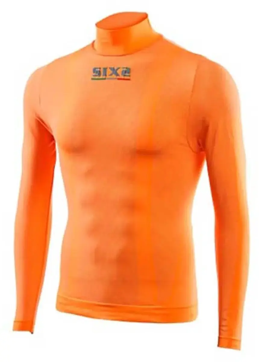 Sixs TS3 Lange Mouwen Basislaag - XS - Oranje - afbeelding 2 van 3