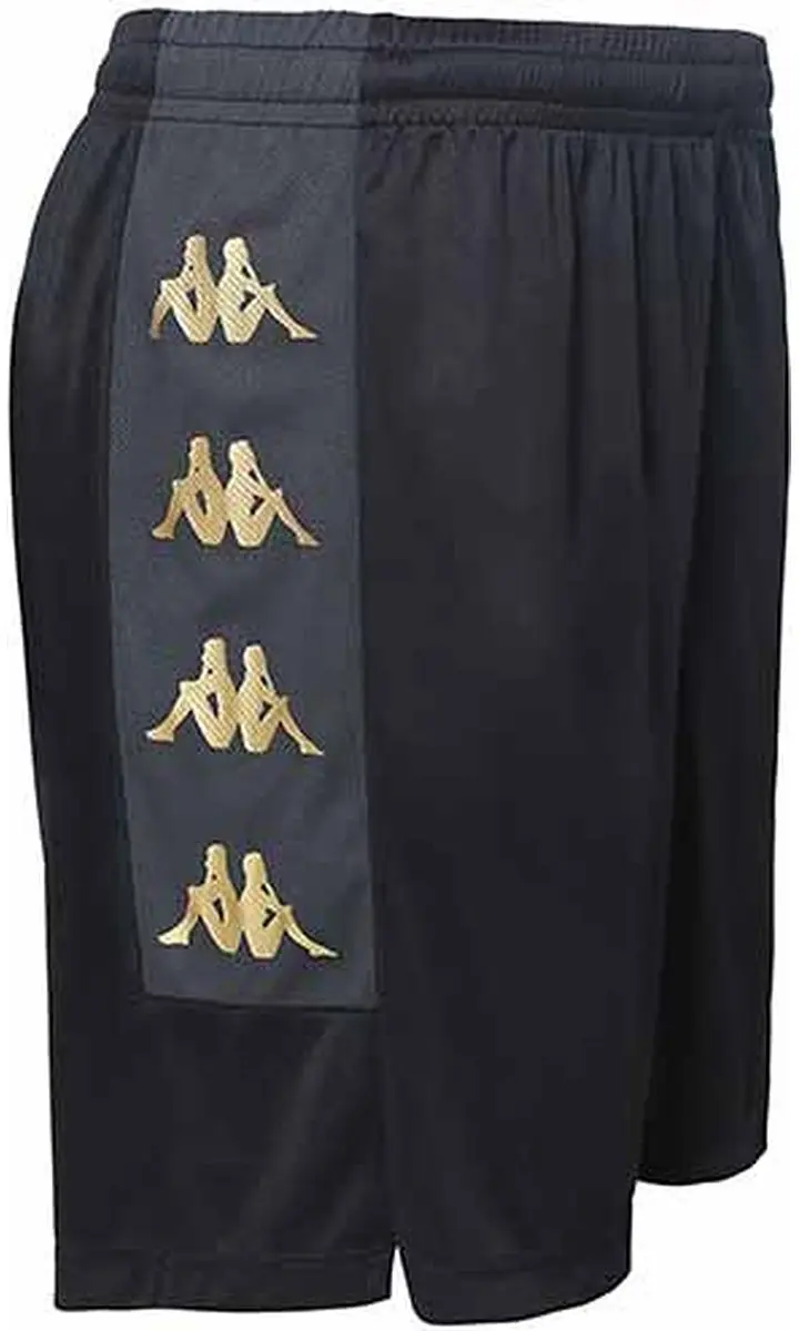 Kappa Gondo Short Kinderen 164 - Zwart