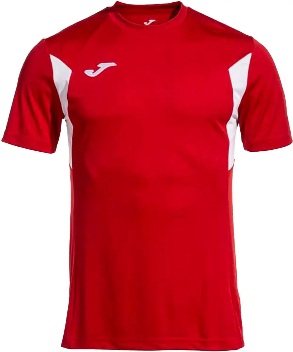 Joma Winner Iii T-shirt Met Korte Mouwen Rood 5-6 Years Jongen