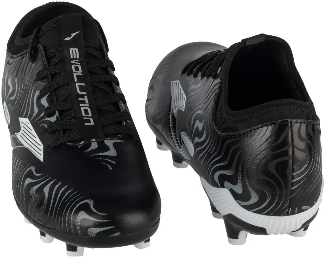 Joma Evolution 24 EVOS FG Voetbalschoenen - Zwart - 40,5