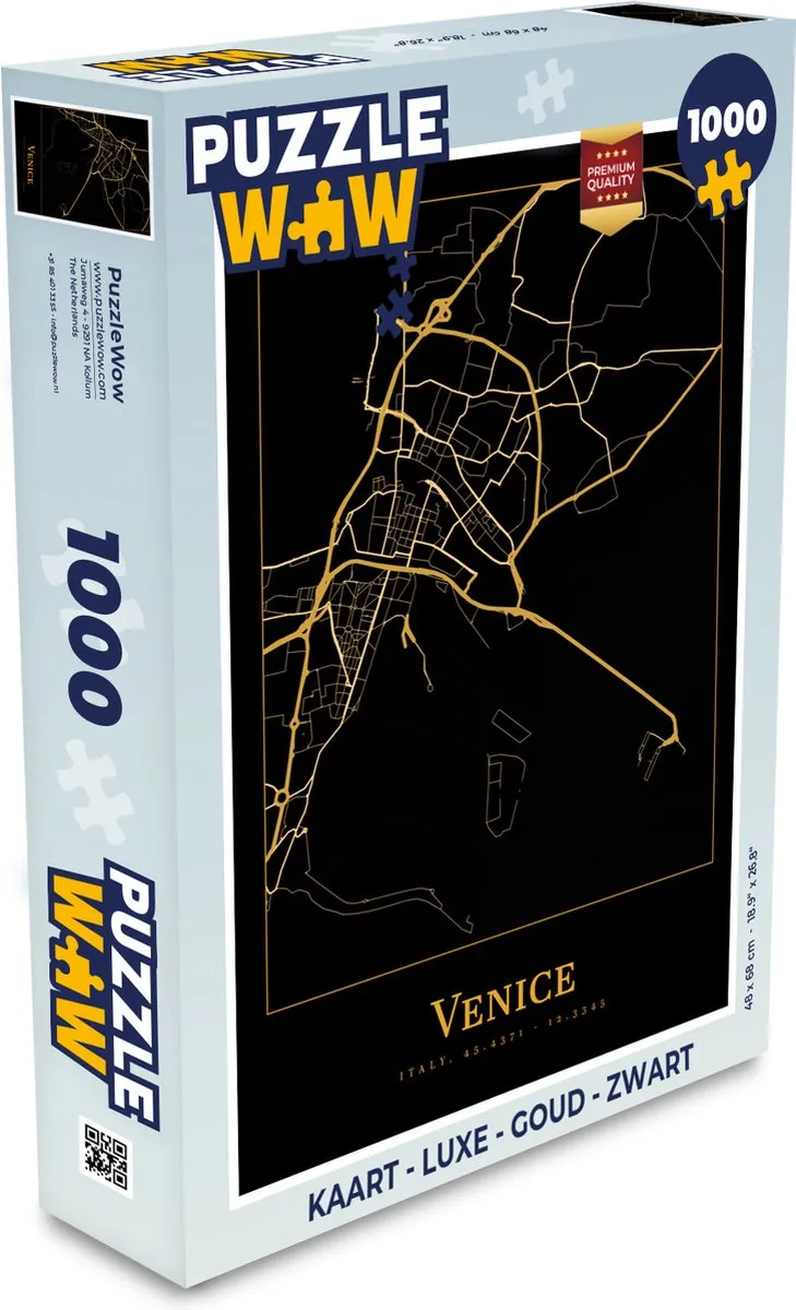 PuzzleWow Legpuzzel 1000 Stuks