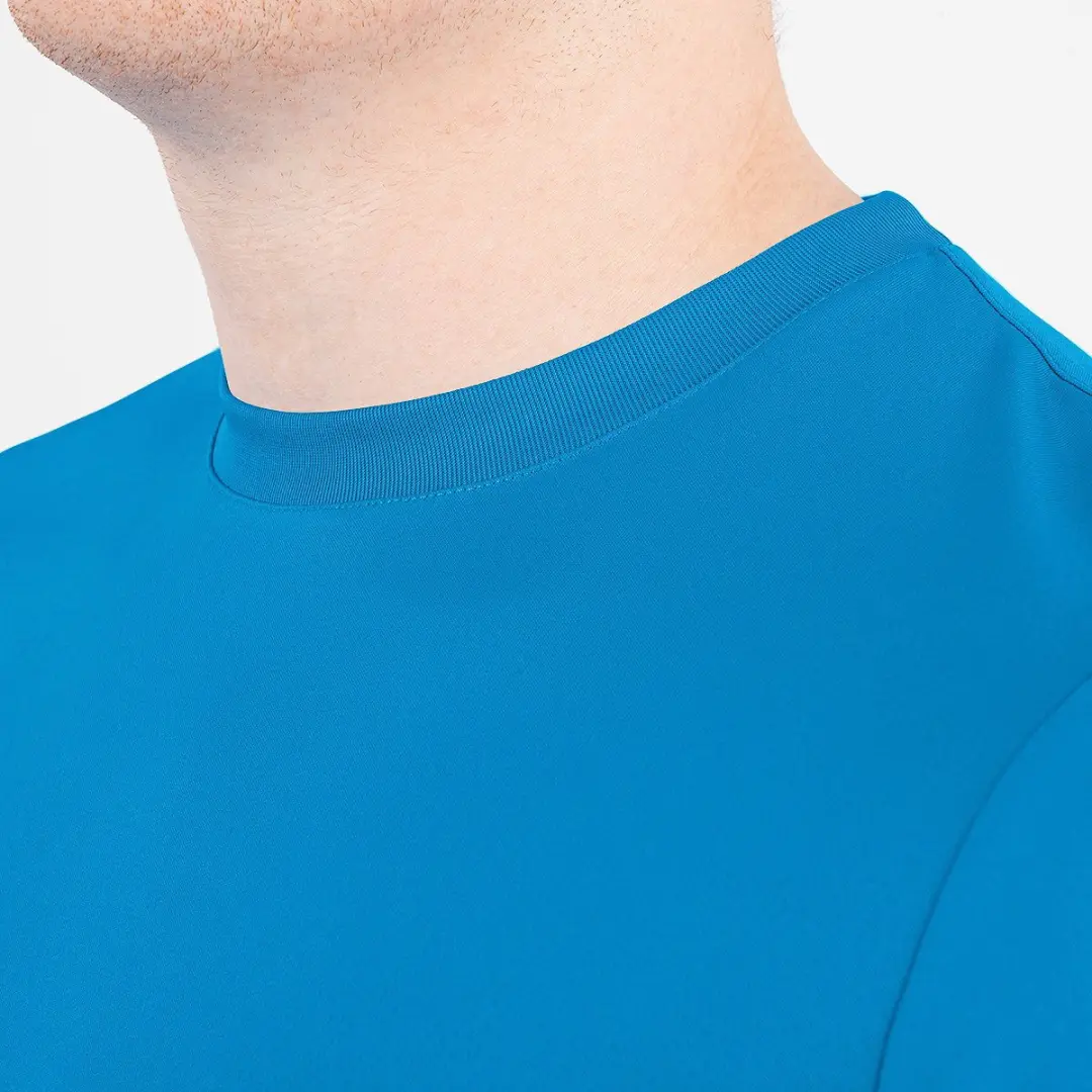 JAKO Team Shirt Korte Mouw Heren - Lichtblauw 3XL
