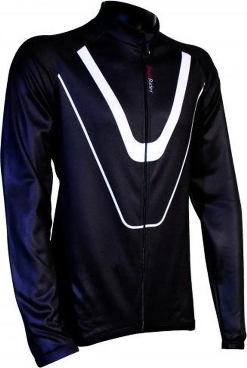 Fastrider Wintershirt Track Zwart Maat S