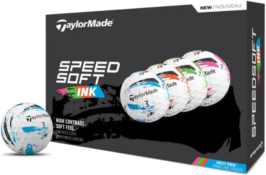 TaylorMade SpeedSoft Ink Multi Golfballen 2025