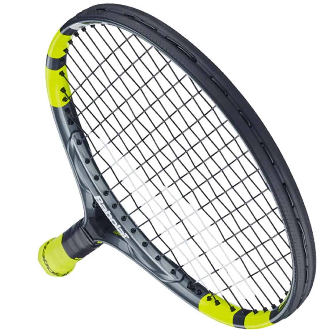 Babolat Carlitos Junior 19 Tennisracket - Grijs/Geel - afbeelding 4 van 6