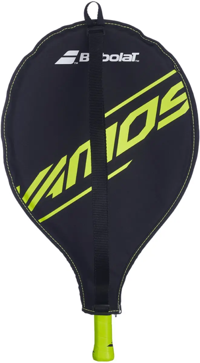 Babolat Carlitos Junior 19 Tennisracket - Grijs/Geel - afbeelding 5 van 6