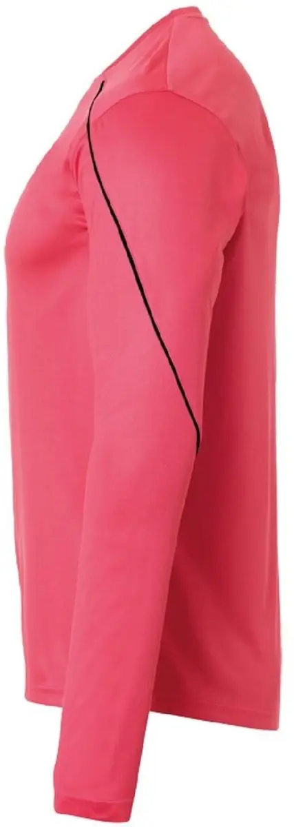 Uhlsport Stream 22 Voetbalshirt Lange Mouw Heren - Roze/Zwart 2XL