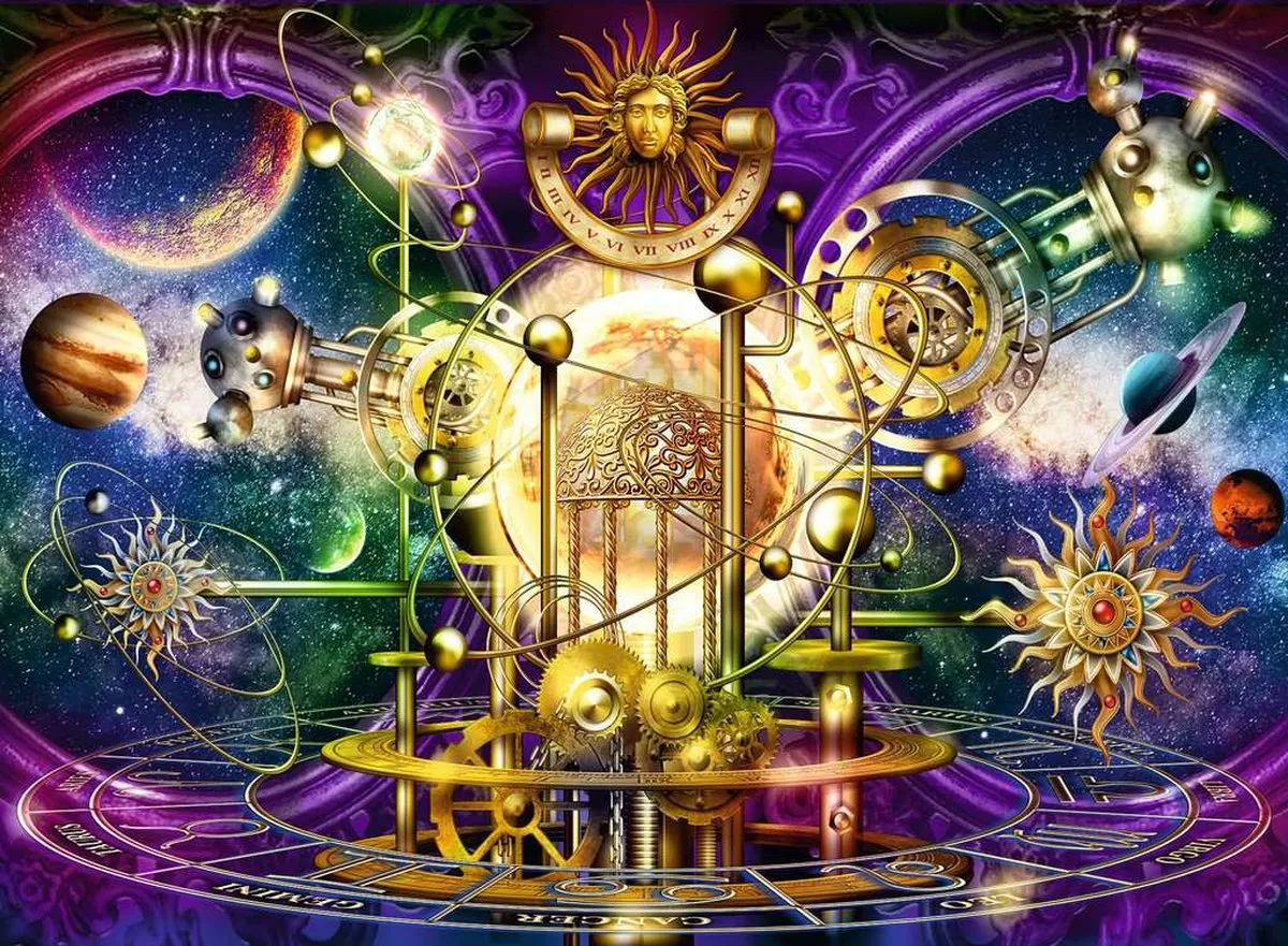 Ravensburger Golden Solar System Puzzel 500 Stuks