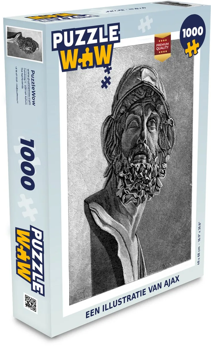 PuzzleWow Ajax Legpuzzel 1000 Stuks