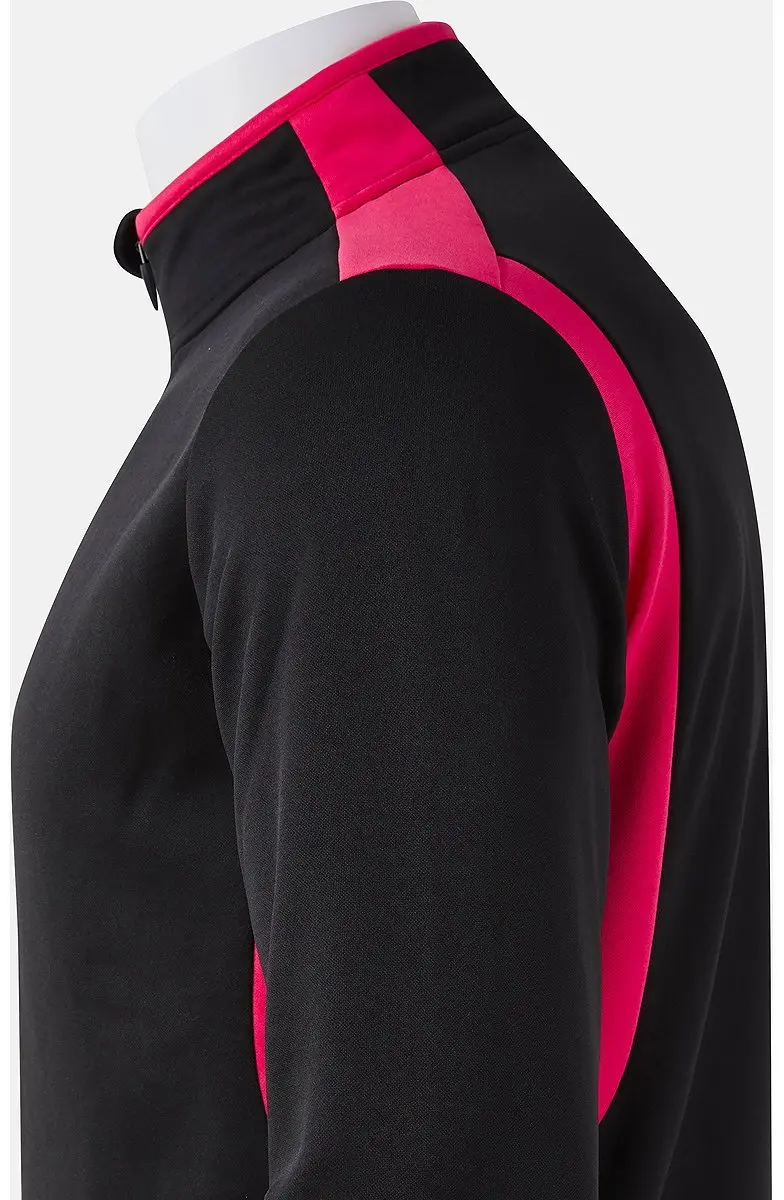 Joma Winner IV Heren Ziptop - M - Zwart/Raspberry