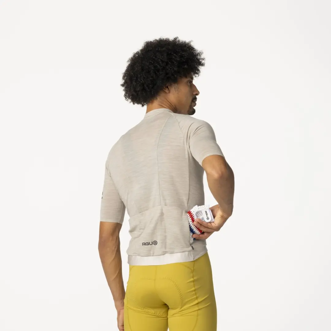 AGU Performance Merino Wielrenshirt Heren XL - Grijs - afbeelding 3 van 4
