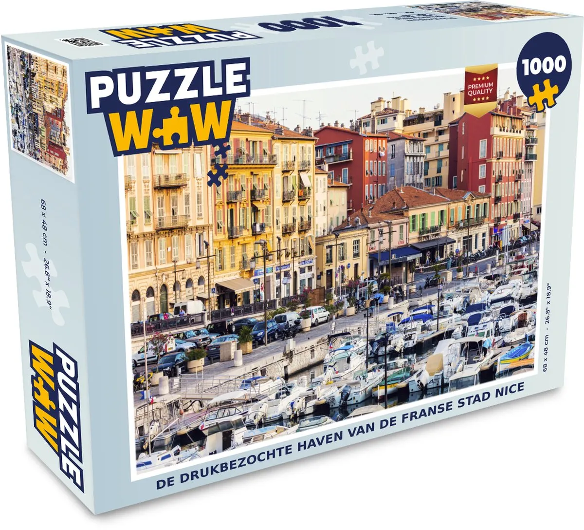 PuzzleWow Legpuzzel 1000 Stuks - Multicolor