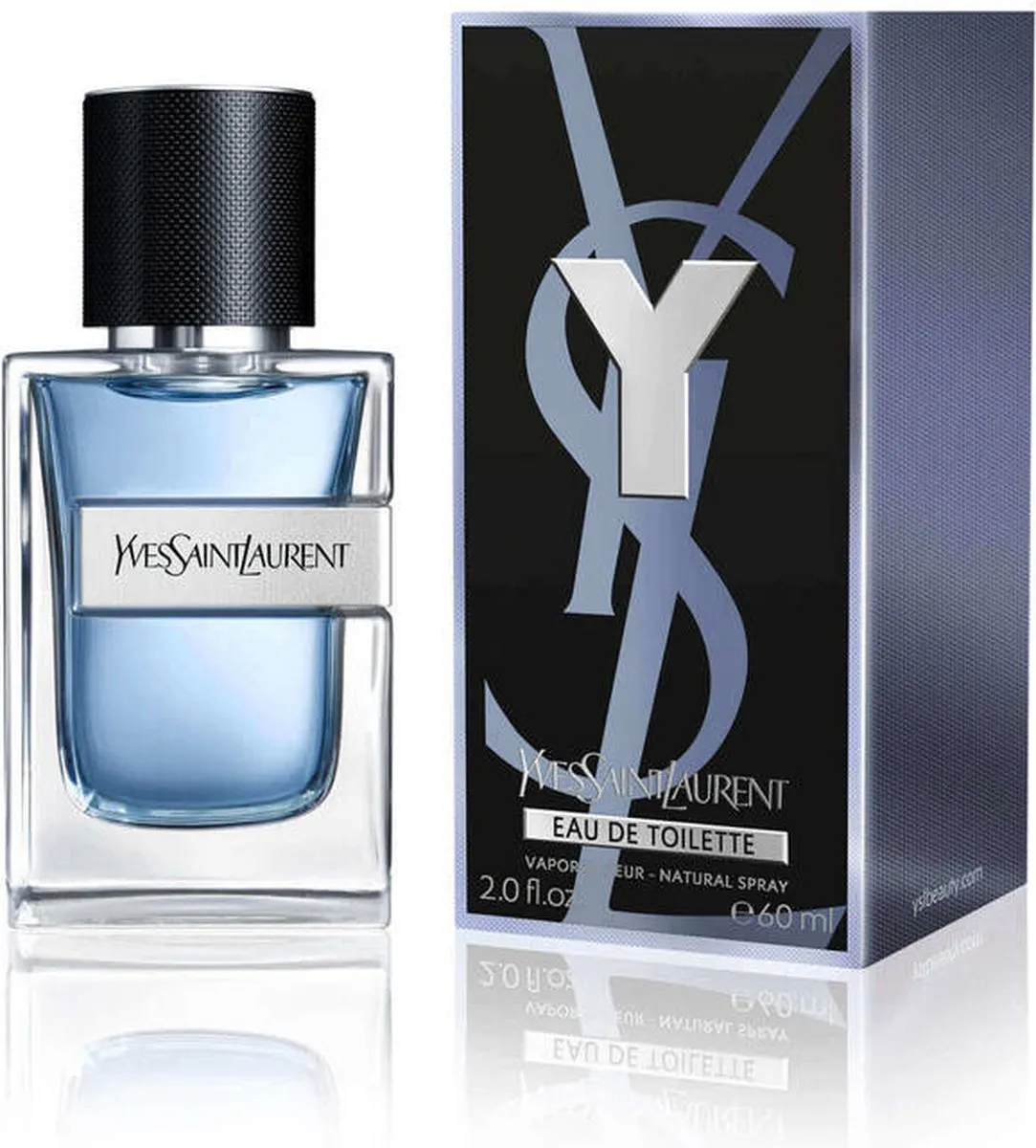 Yves Saint Laurent Y Eau de Toilette voor heren - Frisse, kruidige en houtachtige geur - 60 ml
