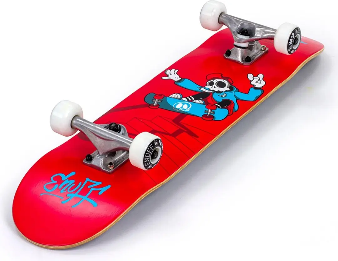 Enuff Skully Skateboard - Rood/Blauw/Zwart/Wit - afbeelding 5 van 6