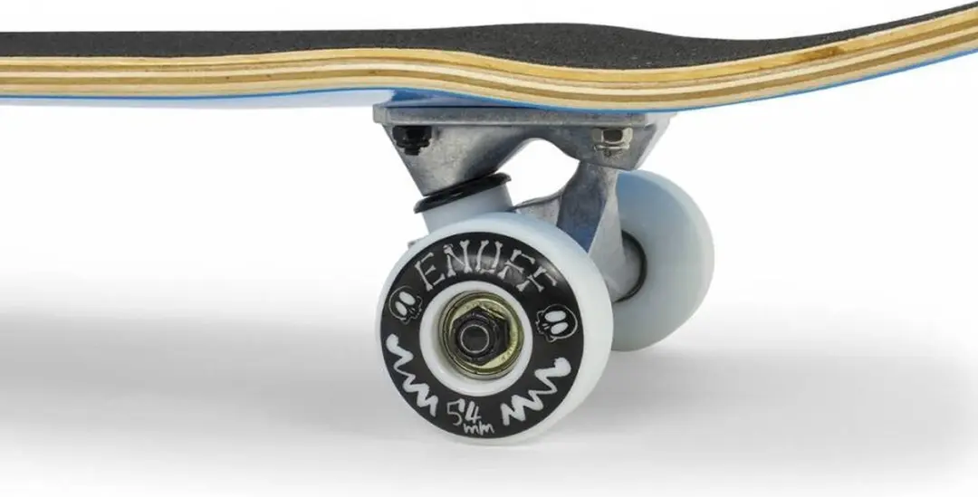 Enuff Skully Skateboard - Rood/Blauw/Zwart/Wit - afbeelding 6 van 6