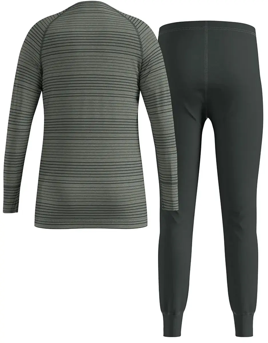 ODLO Long Active Warm Eco Basislaagset 6 Jaar - Groen