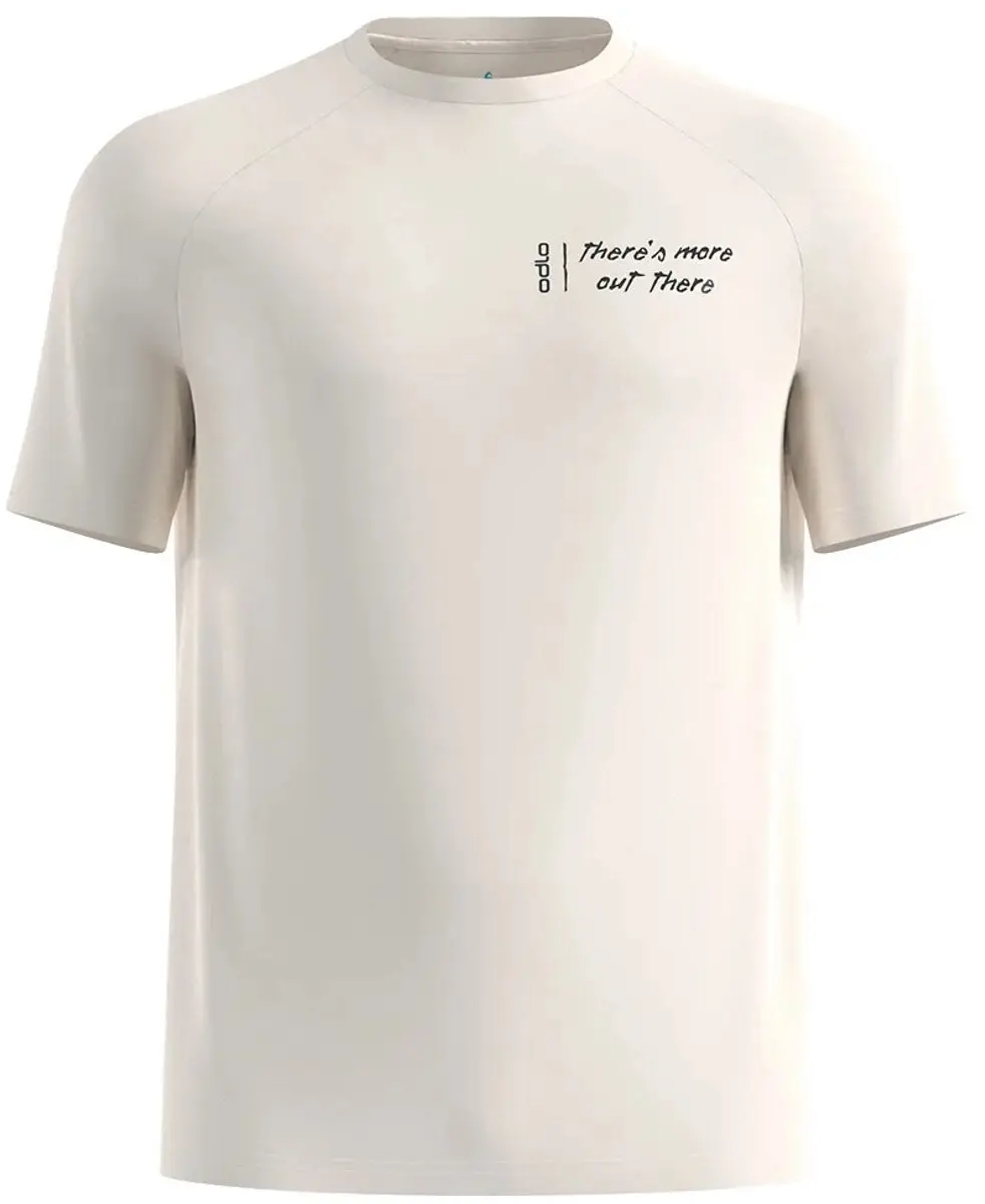 ODLO Essential Print T-shirt - XL - Zwart