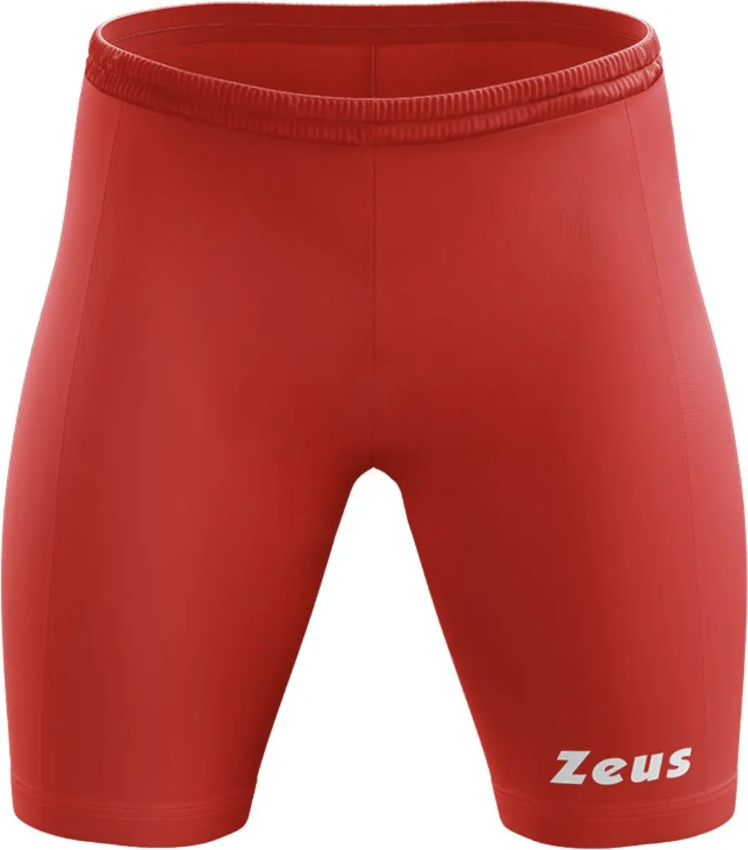Thermoshort/slidingbroekje rood, Zeus, maat XS, geborduurd logo