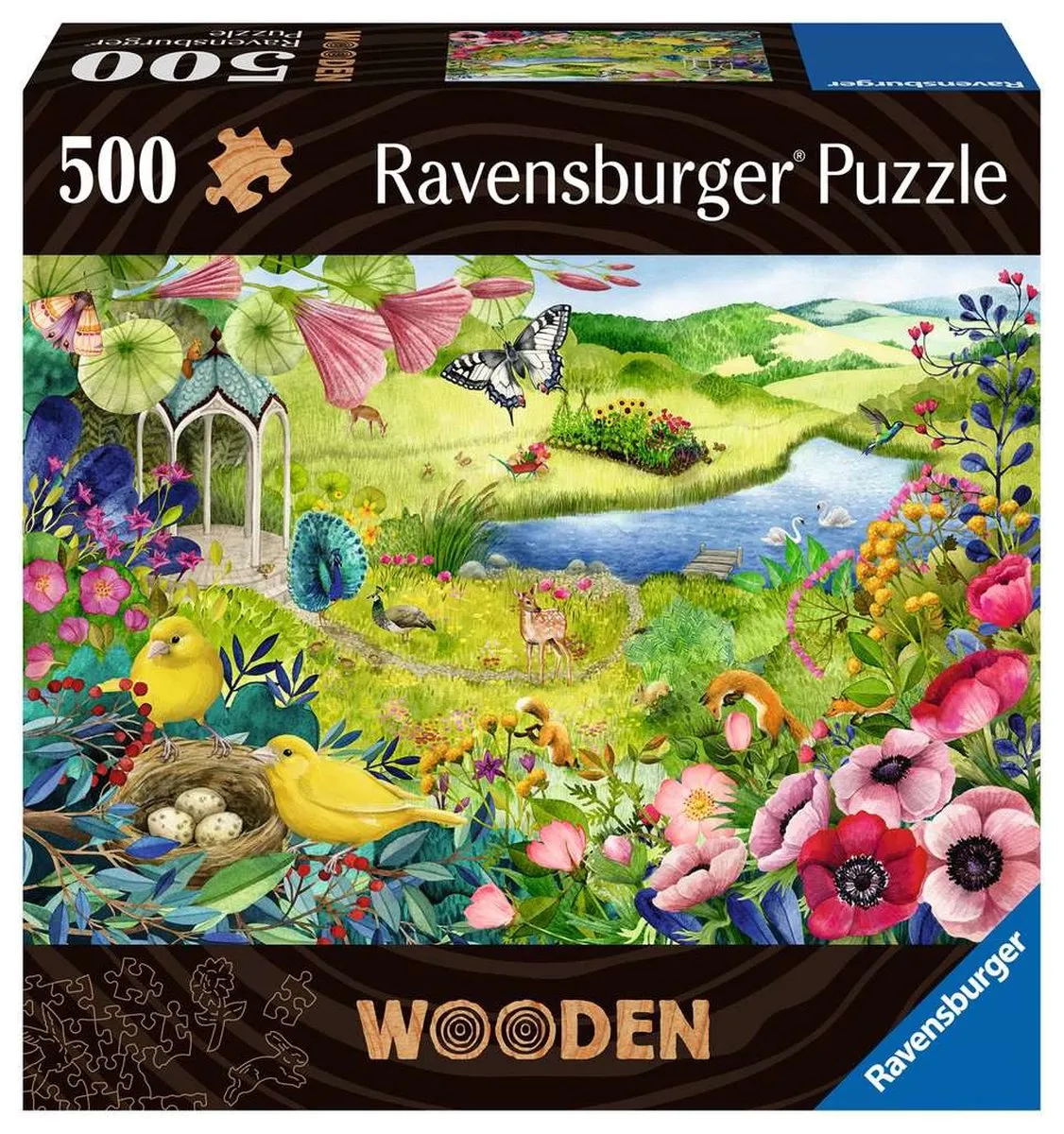 Ravensburger Flora & Fauna Puzzel 17513 - 500 Stuks - Multicolor