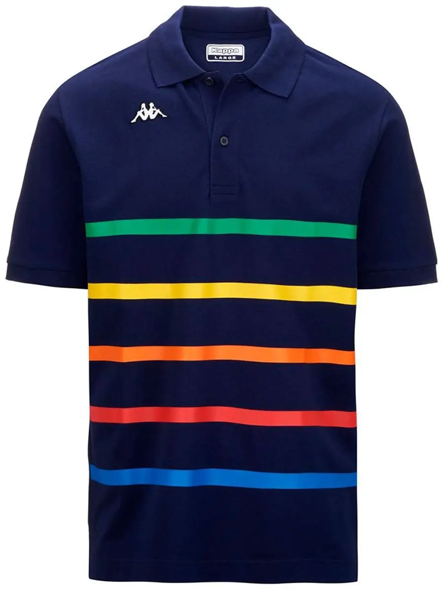 Kappa Feystripe T-shirt Met Korte Mouwen Veelkleurig M Man