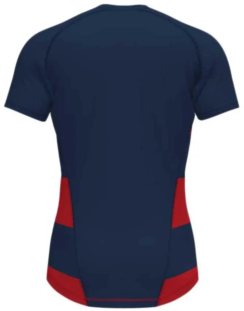 Joma Pro Rugby Ii T-shirt Met Korte Mouwen Rood,Blauw XL Man