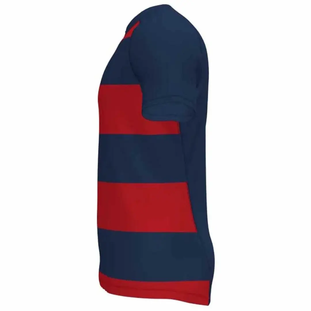 Joma Pro Rugby Ii T-shirt Met Korte Mouwen Rood,Blauw XL Man