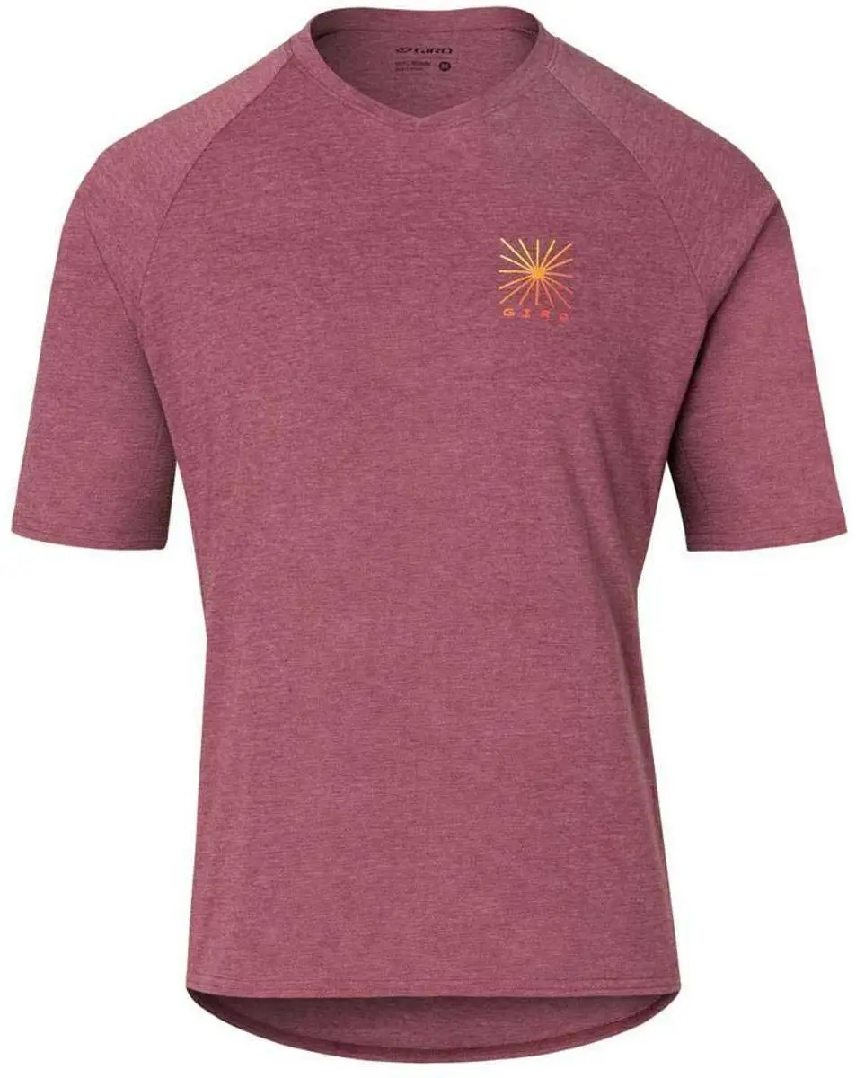 Giro Arc T-shirt Met Korte Mouwen Roze 2XL Man