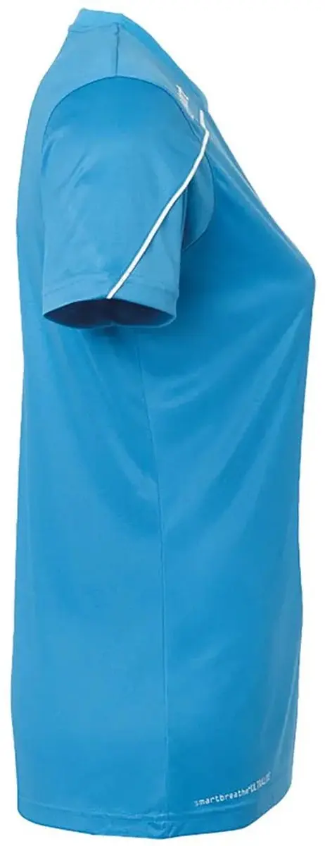 Uhlsport Stream 22 Shirt Dames - L - Cyaan/Wit
