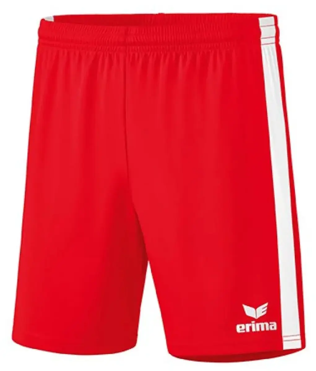 Erima Retro Star Short 164 - Wit/Rood - afbeelding 6 van 6