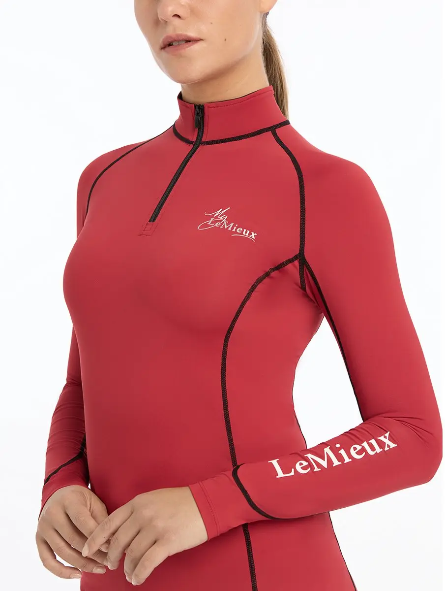 Lemieux Climate Layer Trainingsshirt - Rood XS - afbeelding 3 van 6