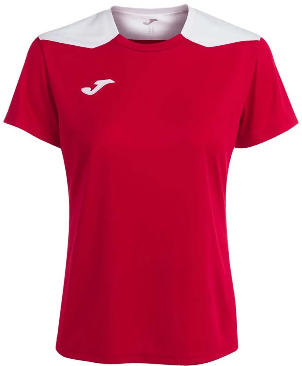 Joma Championship Vi T-shirt Met Korte Mouwen Rood 11-12 Years Meisje