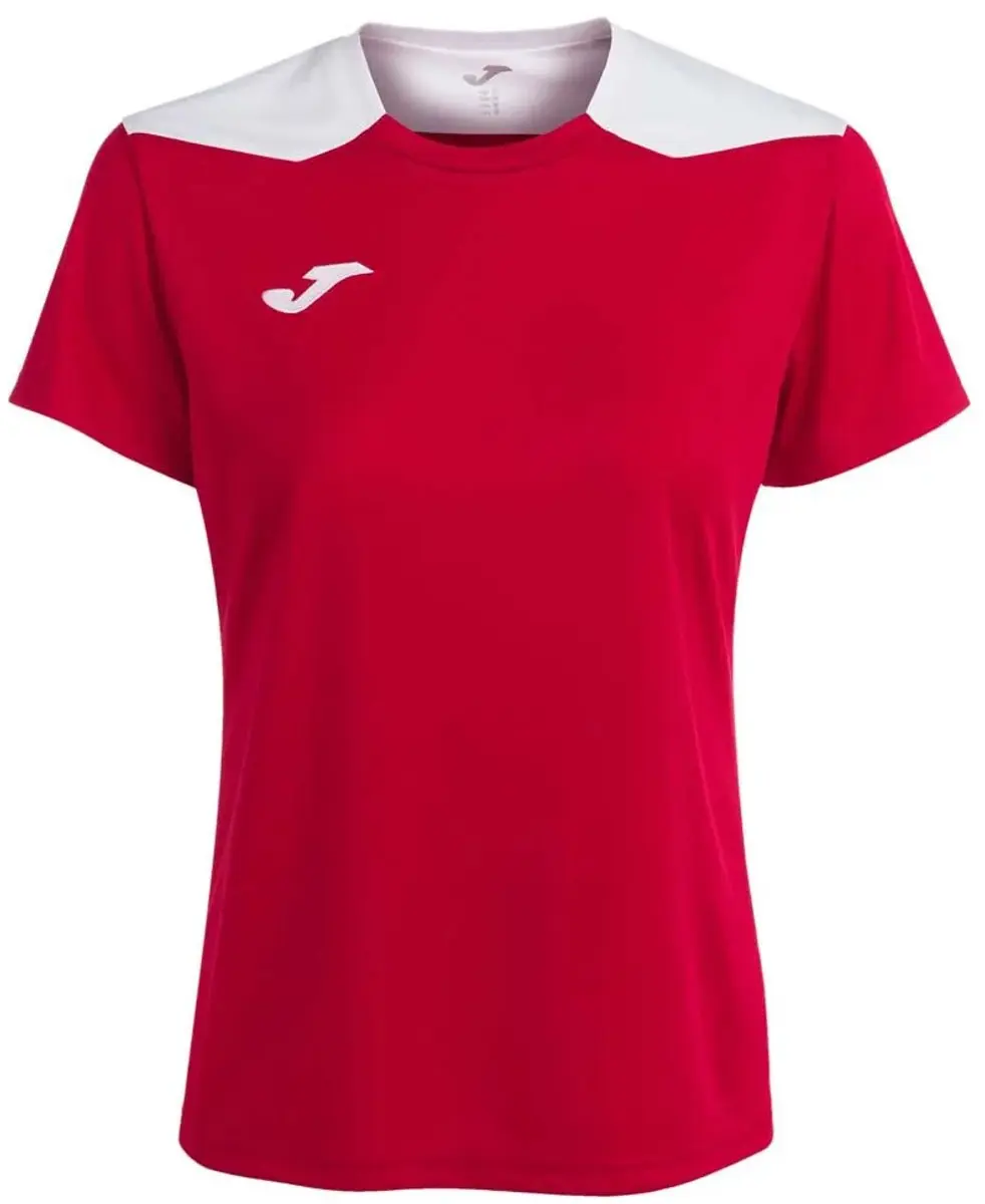 Joma Championship Vi T-shirt 110/116 - Rood/Wit - afbeelding 6 van 6