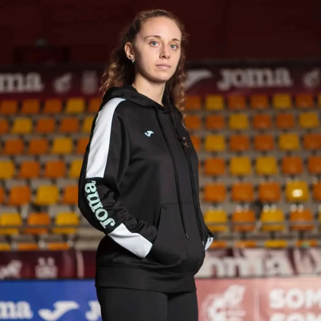 Joma Championship Vi Hoodie 12-14 jaar - Zwart