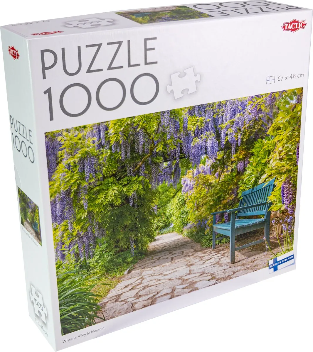 Tactic Puzzel 1000 Wisteria Alley in Bloei - 1000 Stukken