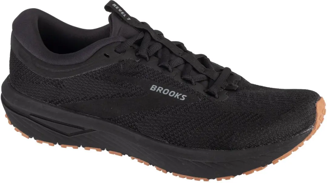 Brooks Revel 7, Mannen, Zwart, Hardloopschoenen, maat: 41